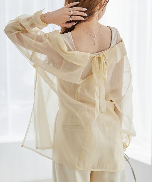 Heather（ヘザー）の「ドッキングシアーシャツ 356584（シャツ