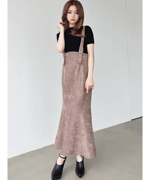 RESEXXY（リゼクシー）の「2wayハイウエストマーメイドスカート（スカート・レディース・ブラック/マスタード/ブラウン/ベージュ・FREE）」の9枚目の写真