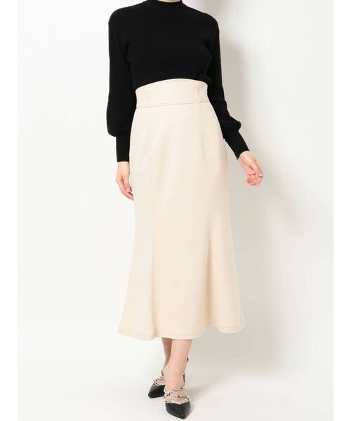 RESEXXY（リゼクシー）の「2wayハイウエストマーメイドスカート（スカート・レディース・ブラック/マスタード/ブラウン/ベージュ・FREE）」の11枚目の写真