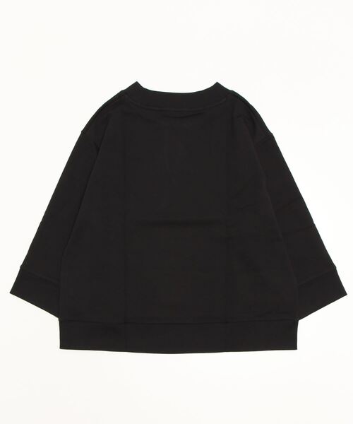 handvaerk(ハンドバーク)の「HANDVAERK/ハンドバーク 3/4スリーブスウェット 3/4 SLEEVE SWEAT #0112(スウェット・レディース・ライトベージュ/チャコールグレー/ブラック・S)」の20枚目の写真