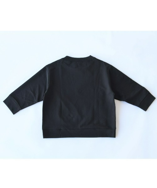 handvaerk(ハンドバーク)の「HANDVAERK/ハンドバーク 3/4スリーブスウェット 3/4 SLEEVE SWEAT #0112(スウェット・レディース・ライトベージュ/チャコールグレー/ブラック・S)」の4枚目の写真
