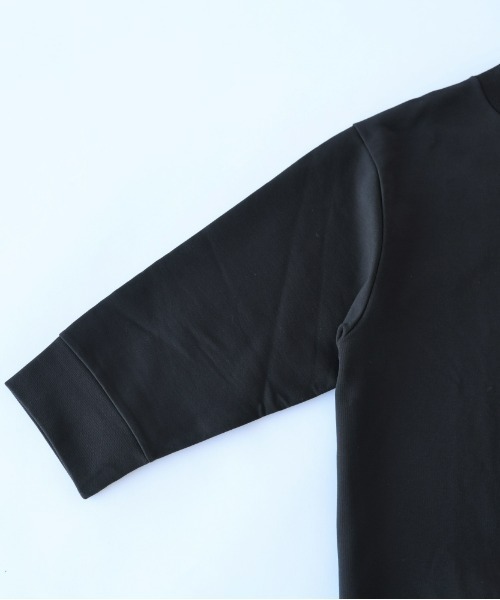 handvaerk(ハンドバーク)の「HANDVAERK/ハンドバーク 3/4スリーブスウェット 3/4 SLEEVE SWEAT #0112(スウェット・レディース・ライトベージュ/チャコールグレー/ブラック・S)」の8枚目の写真
