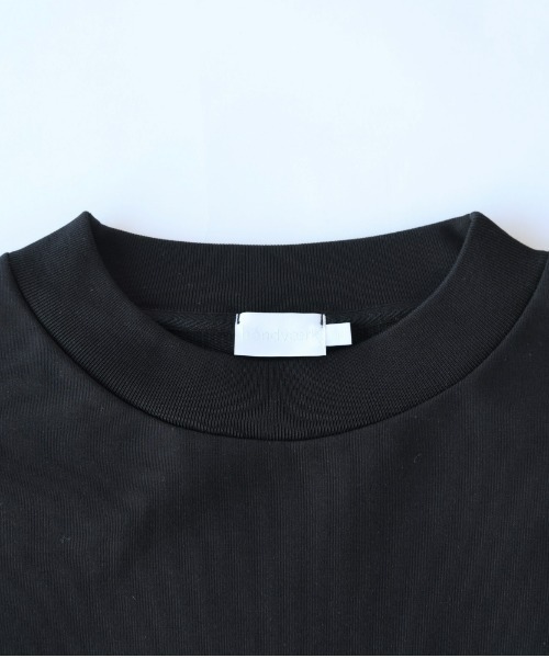 handvaerk(ハンドバーク)の「HANDVAERK/ハンドバーク 3/4スリーブスウェット 3/4 SLEEVE SWEAT #0112(スウェット・レディース・ライトベージュ/チャコールグレー/ブラック・S)」の9枚目の写真
