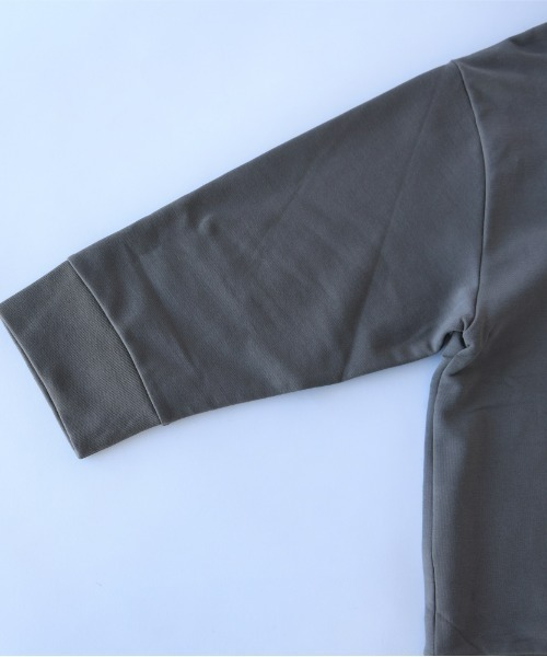 handvaerk(ハンドバーク)の「HANDVAERK/ハンドバーク 3/4スリーブスウェット 3/4 SLEEVE SWEAT #0112(スウェット・レディース・ライトベージュ/チャコールグレー/ブラック・S)」の16枚目の写真