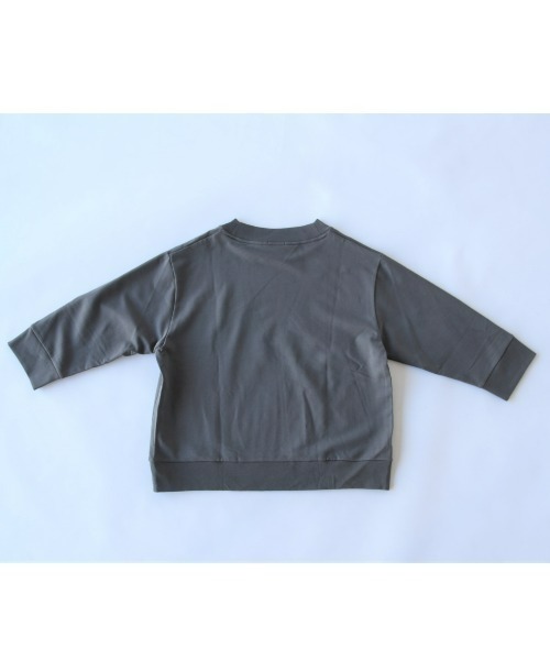 handvaerk(ハンドバーク)の「HANDVAERK/ハンドバーク 3/4スリーブスウェット 3/4 SLEEVE SWEAT #0112(スウェット・レディース・ライトベージュ/チャコールグレー/ブラック・S)」の15枚目の写真