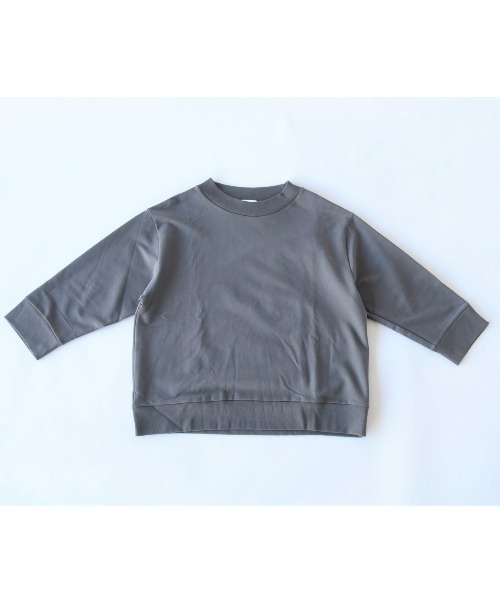 handvaerk(ハンドバーク)の「HANDVAERK/ハンドバーク 3/4スリーブスウェット 3/4 SLEEVE SWEAT #0112(スウェット・レディース・ライトベージュ/チャコールグレー/ブラック・S)」の22枚目の写真