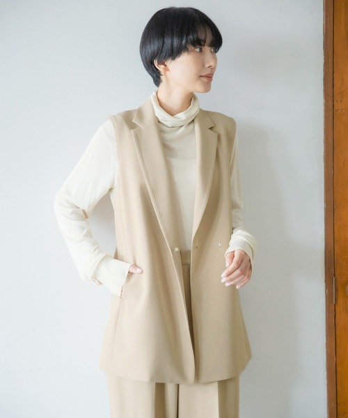 LEPSIM（レプシィム）の「テーラードジレ 299514（その他アウター