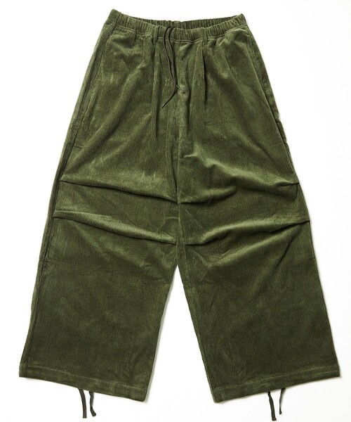FREAK'S STORE（フリークスストア）の「WEB限定 ワイドシルエット コーデュロイパンツ/イージーパンツ（その他パンツ・メンズ・ネイビー/ブラウン/ブラック/オリーブ・MEDIUM/SMALL/LARGE）」の18枚目の写真