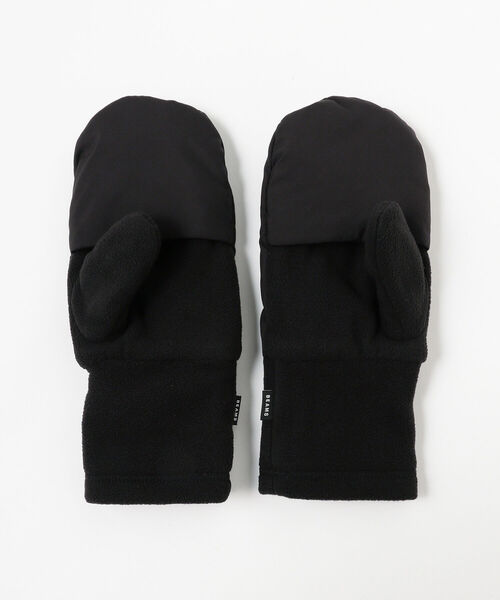 BEAMS（ビームス）の「BEAMS / ダウン ミトン（タッチパネル対応）（手袋・メンズ・ブラック/オリーブ/ベージュ・ONE SIZE）」の5枚目の写真