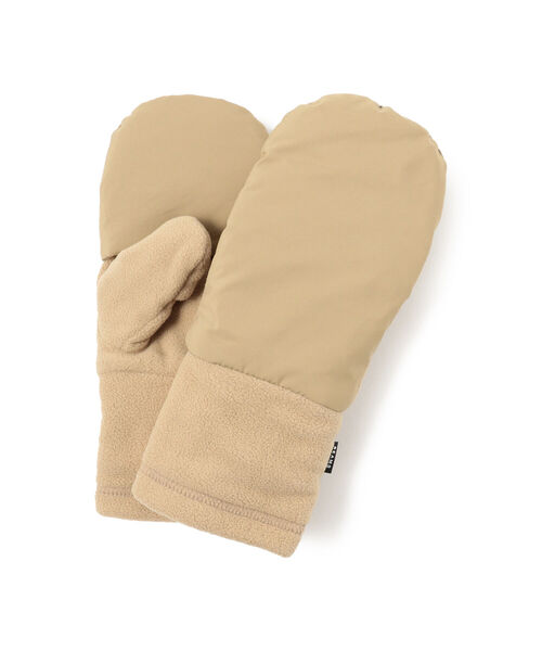BEAMS（ビームス）の「BEAMS / ダウン ミトン（タッチパネル対応）（手袋・メンズ・ブラック/オリーブ/ベージュ・ONE SIZE）」の8枚目の写真