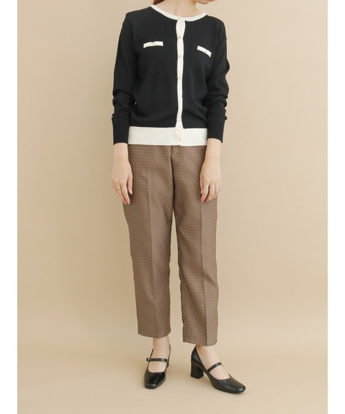 Te chichi（テチチ）の「ストラップメリージェーン（パンプス・レディース・ブラック/ボルドー・38/37）」の7枚目の写真