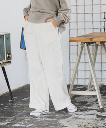コーデュロイワイドパンツ