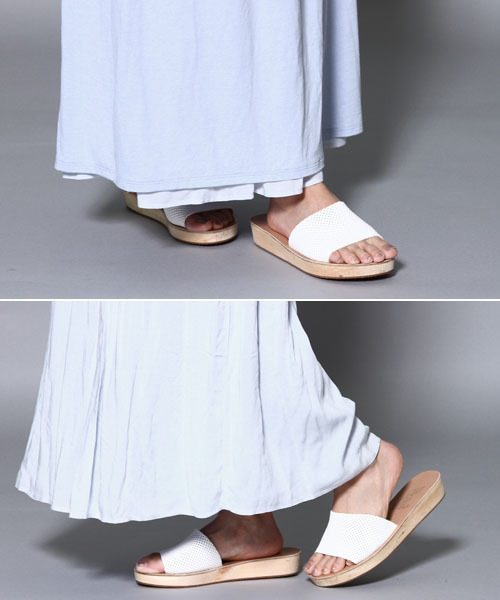 AMERICAN RAG CIE（アメリカンラグシー）の「リバーシブルマキシスカート（スカート・レディース・ライトグレー/ネイビー/ライトブルー・FREE）」の8枚目の写真