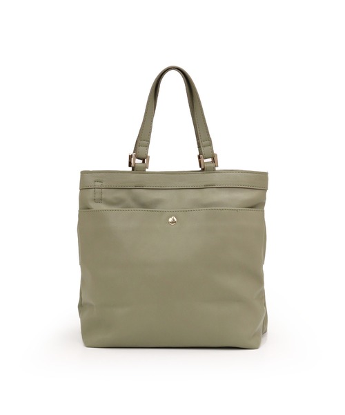 MIAN （ミアン）の「フリル2wayトートバッグ（トートバッグ・レディース・セージグリーン/グレイッシュベージュ/ブラウン/ブラック・FREE）」の17枚目の写真