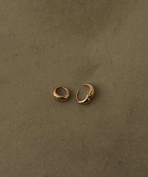 Aunt Marie's（アントマリーズ）の「ワンタッチフープピアス / ドロップフープピアス（ピアス（両耳用）・レディース・シルバー/ゴールド・FREE）」の8枚目の写真