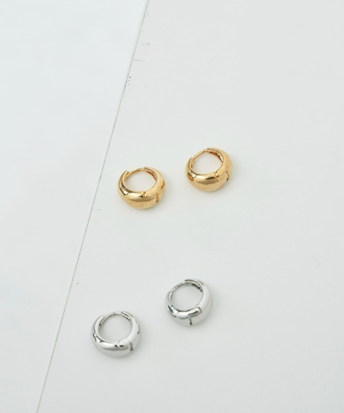 Aunt Marie's（アントマリーズ）の「ワンタッチフープピアス / ドロップフープピアス（ピアス（両耳用）・レディース・シルバー/ゴールド・FREE）」の15枚目の写真