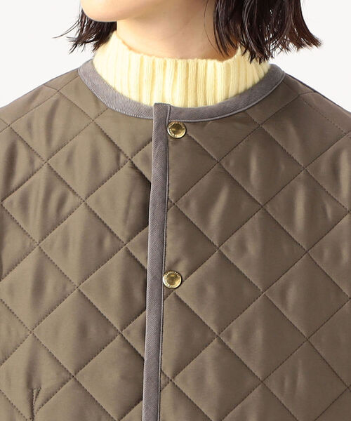 Traditional Weatherwear(トラディショナルウェザーウェア)の「◇【WEB限定】【TRADITIONAL WEATHERWEAR/トラディショナル ウェザーウェア】別注 WAVERLY LONG(その他アウター・レディース・ブラック/ネイビー/グレイッシュベージュ・34/32)」の6枚目の写真