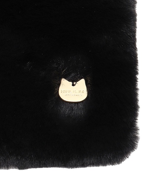 PAUL&JOE（ポールアンドジョー）の「ボリューム フェイクファー マフラー（マフラー・レディース・ブラック/ベージュ/ライトグレー/オフホワイト/グレー/モカ・FREE）」の8枚目の写真