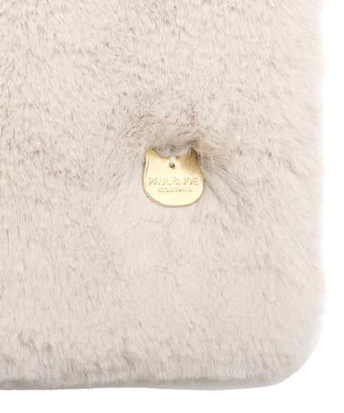 PAUL&JOE（ポールアンドジョー）の「ボリューム フェイクファー マフラー（マフラー・レディース・ブラック/ベージュ/ライトグレー/オフホワイト/グレー/モカ・FREE）」の12枚目の写真