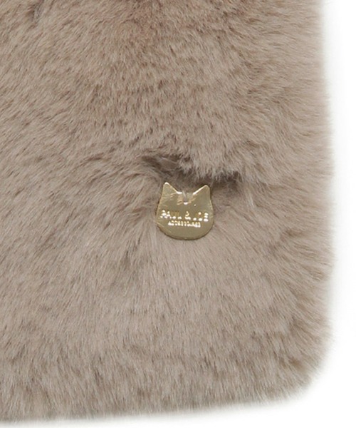 PAUL&JOE（ポールアンドジョー）の「ボリューム フェイクファー マフラー（マフラー・レディース・ブラック/ベージュ/ライトグレー/オフホワイト/グレー/モカ・FREE）」の15枚目の写真