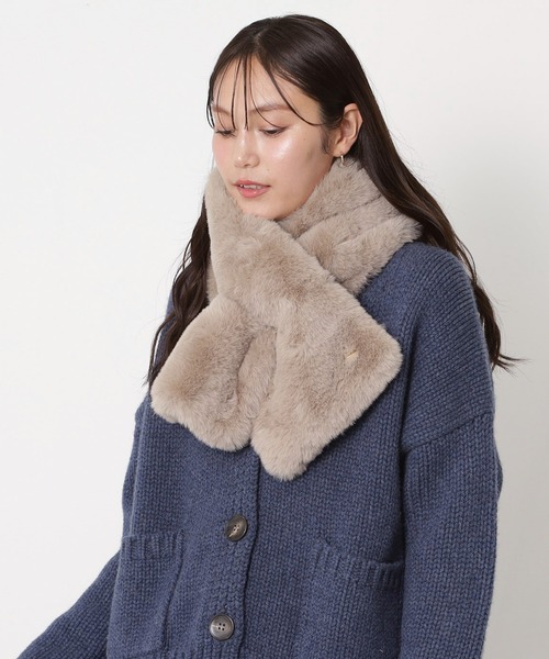 フェイクファーマフラー（マフラー）｜PAUL&JOE（ポールアンド