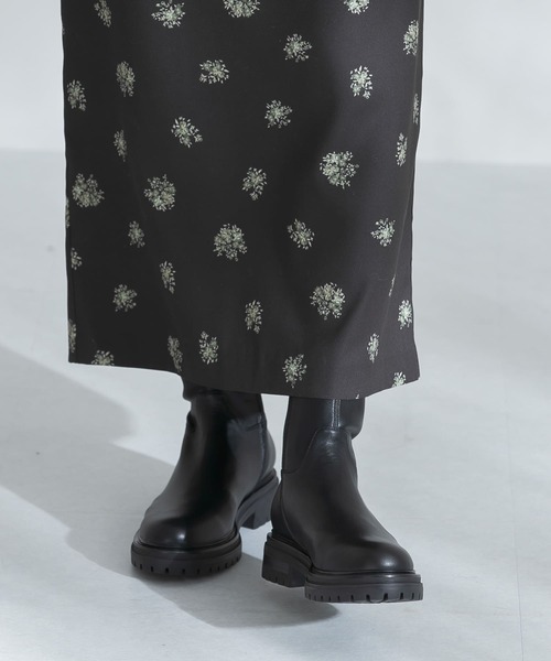 URBAN RESEARCH ROSSO WOMEN（アーバンリサーチ　ロッソ）の「Mollini　STRETCH SMOOTH BOOTS（ブーツ・レディース・ブラック・38/37）」の2枚目の写真