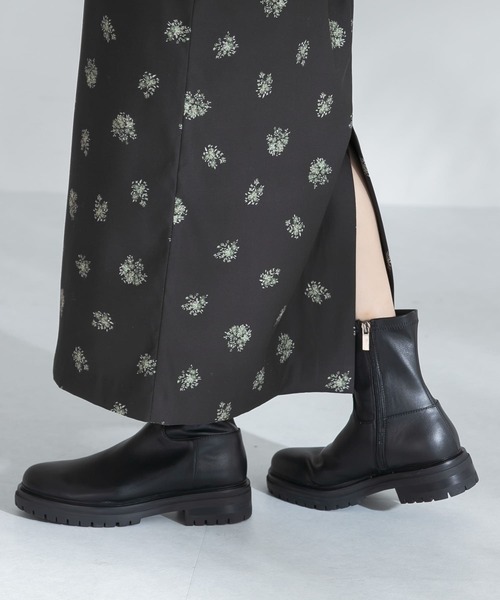 URBAN RESEARCH ROSSO WOMEN（アーバンリサーチ　ロッソ）の「Mollini　STRETCH SMOOTH BOOTS（ブーツ・レディース・ブラック・38/37）」の4枚目の写真