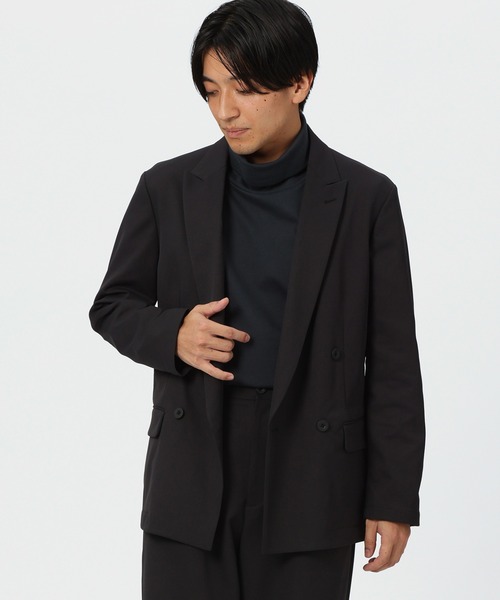 KASHIYAMA(カシヤマ)の「SOLOTEX HEAT ENERGY/BLACK4Bジャケット(テーラードジャケット・メンズ・ベージュ/ネイビー/ブラック・マルチサイズ)」の1枚目の写真