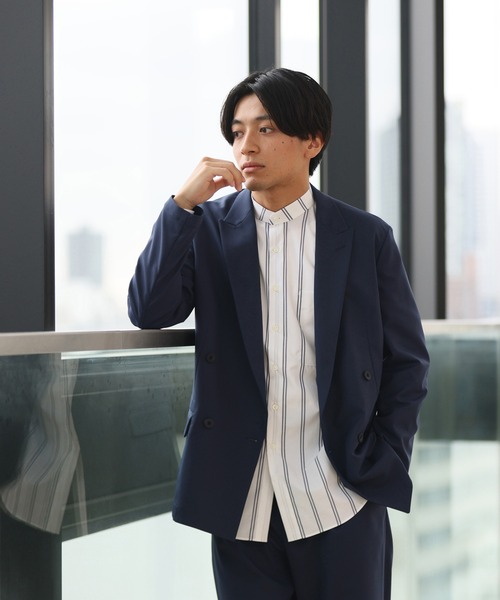 KASHIYAMA(カシヤマ)の「SOLOTEX HEAT ENERGY/BLACK4Bジャケット(テーラードジャケット・メンズ・ベージュ/ネイビー/ブラック・マルチサイズ)」の4枚目の写真