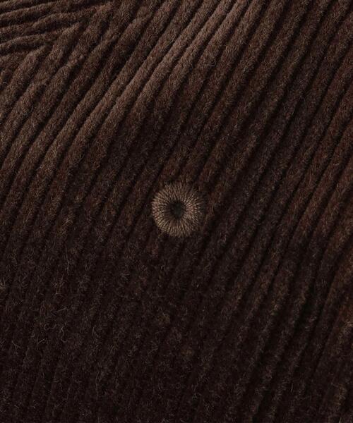 DANTON（ダントン）の「【WEB限定】＜DANTON＞コーデュロイ キャップ（キャップ・レディース・クリーム/ブラック/ブラウン・FREE）」の9枚目の写真