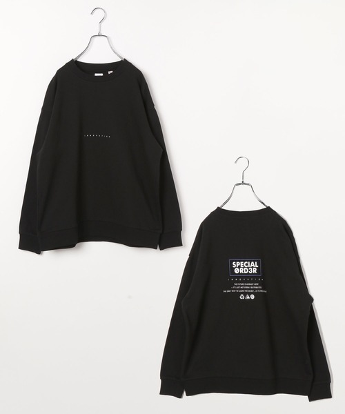 GLOBAL WORK（グローバルワーク）の「USAグラフィックスウェット/AND YUA ANY/164087（スウェット・キッズ・ライトブルー/ライトグレー/ブラック/ベージュ/オフホワイト/チャコールグレー/ライトベージュ/その他/ネイビー・160cm/150cm）」の20枚目の写真