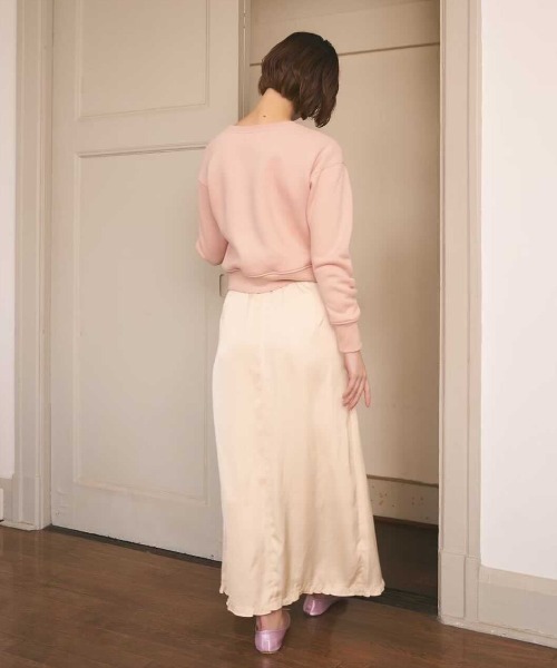 MIRO AMURETTE(ミロアミュレット)の「with amulette sweat(スウェット・レディース・アイボリー/ベビーピンク・FREE)」の20枚目の写真