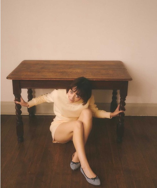 MIRO AMURETTE(ミロアミュレット)の「with amulette sweat(スウェット・レディース・アイボリー/ベビーピンク・FREE)」の14枚目の写真