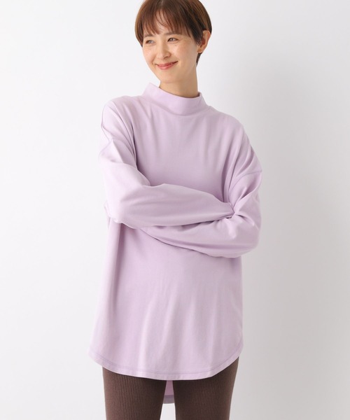 LEPSIM（レプシィム）の「スソラウンドハイネックプルオーバー 157279