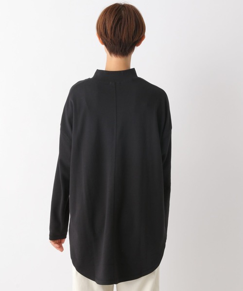 LEPSIM（レプシィム）の「スソラウンドハイネックプルオーバー　157279（Tシャツ/カットソー・レディース・ラベンダー/オフホワイト/ブラック・FREE）」の16枚目の写真