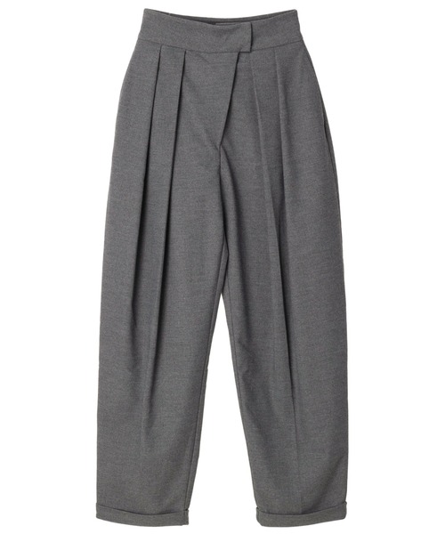 ALEXIA STAM（アリシアスタン）の「Two Tuck Wide Pants /ツータックワイドパンツ（その他パンツ・レディース・ベージュ/グレー・S/M）」の11枚目の写真