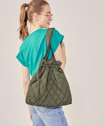 coca（coca） | キルティング巾着バッグ(ショルダーバッグ)