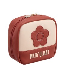 【国内発送】MARYQUANT バイカラーデイジーキューボイドポーチ 楽天市場】マリークワント バイカラーデイジーロゴ キューボイド