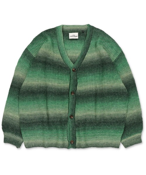 SPINNS（スピンズ）の「【ゆったりシルエット】グラデーション カラーカーディガン（カーディガン/ボレロ・メンズ・グリーン/ブラック/レインボー・ONESIZE）」の17枚目の写真