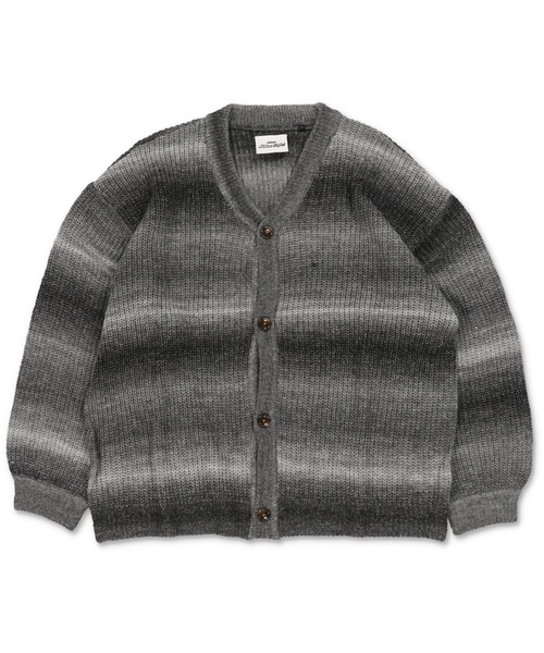 SPINNS（スピンズ）の「【ゆったりシルエット】グラデーション カラーカーディガン（カーディガン/ボレロ・メンズ・グリーン/ブラック/レインボー・ONESIZE）」の8枚目の写真