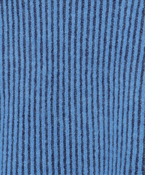 notch.（ノッチ）の「配色リブニットチュニック（ニット/セーター・レディース・ブルー/オフホワイト/ベージュ/パープル・M）」の19枚目の写真