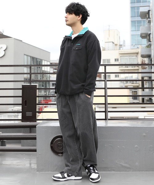 GERRY(ジェリー)の「GERRY フリーススタンドプルオーバー(ブルゾン・メンズ・ブラック/オレンジ/ブルー/グリーン/アイボリー・MEDIUM/LARGE/X-LARGE)」の21枚目の写真