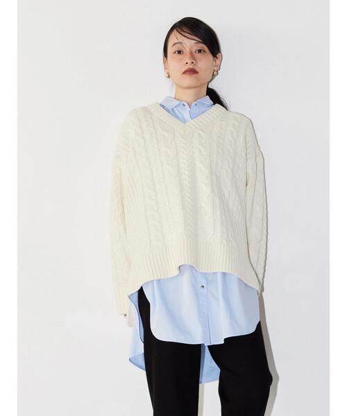 AMERICAN HOLIC（アメリカンホリック）の「ざっくりVネックケーブル