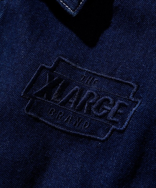 XLARGE(エクストララージ)の「DENIM TEAM JACKET(ブルゾン・メンズ・インディゴブルー/ブラック・M/XL/L/S)」の16枚目の写真