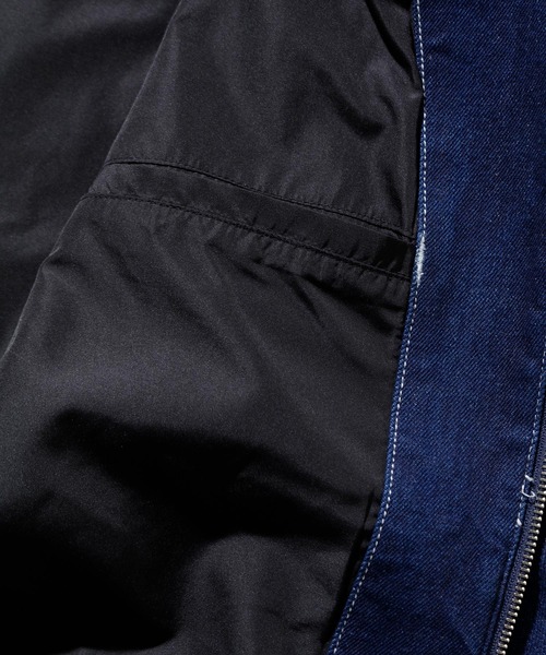 XLARGE(エクストララージ)の「DENIM TEAM JACKET(ブルゾン・メンズ・インディゴブルー/ブラック・M/XL/L/S)」の19枚目の写真