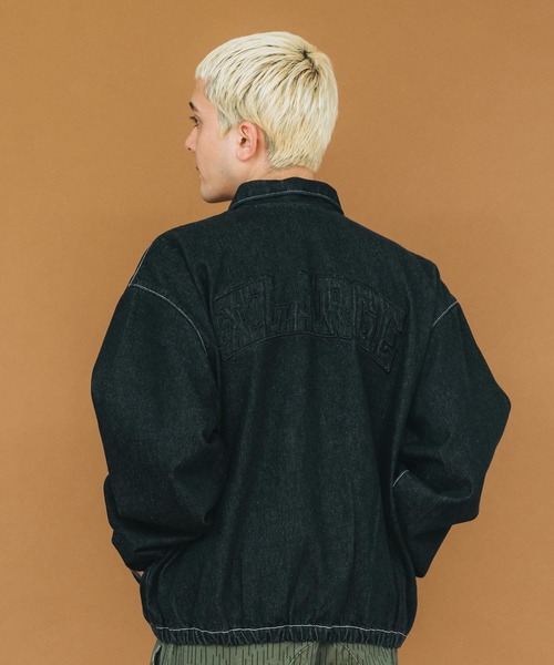 XLARGE(エクストララージ)の「DENIM TEAM JACKET(ブルゾン・メンズ・インディゴブルー/ブラック・M/XL/L/S)」の11枚目の写真