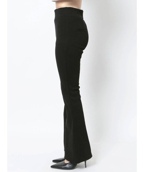 EMODA（エモダ）の「ストレッチリブフレアパンツ（その他パンツ・レディース・グリーン/ブラック/グレー・FREE）」の20枚目の写真