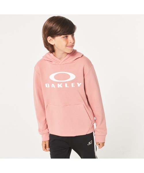 OAKLEY(オークリー)の「オークリー ENHANCE QD FLEECE HOODIE YTR 4.0 /フリース/フーディー・パーカー/YOUTH キッズ・ユース/スポーツ・アクティビティOAKLEY(パーカー・キッズ・ブロンズ/ピンク/ブラウン/ブラック/グレー・M/S/L/XS)」の4枚目の写真