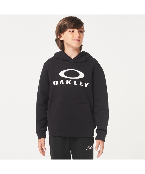 OAKLEY(オークリー)の「オークリー ENHANCE QD FLEECE HOODIE YTR 4.0 /フリース/フーディー・パーカー/YOUTH キッズ・ユース/スポーツ・アクティビティOAKLEY(パーカー・キッズ・ブロンズ/ピンク/ブラウン/ブラック/グレー・M/S/L/XS)」の2枚目の写真