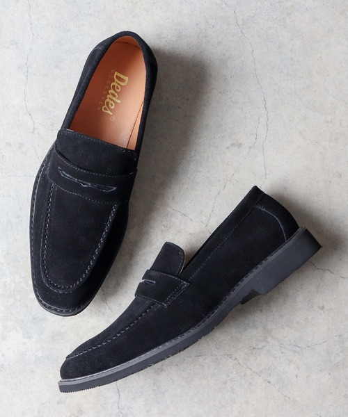 Dedes（デデス）の「本革 レザーローファー（ローファー・メンズ・ブラック系その他/ブラック/ネイビー/ブラウン/グレー/ダークブラウン/ブラウン系1/ブラック系1/ネイビー系1/グレー系1/ダークブラウン系1/ベージュ系2/ベージュ系1・42/44/41/40/43）」の2枚目の写真